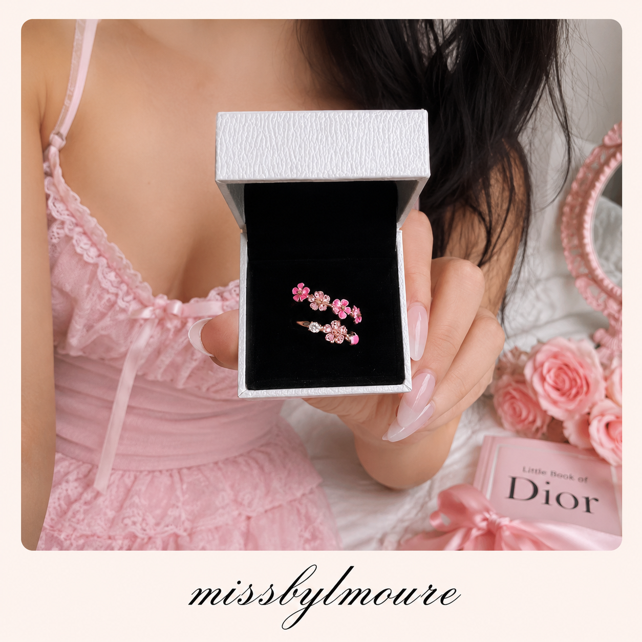 PEACH BLOSSOM RING