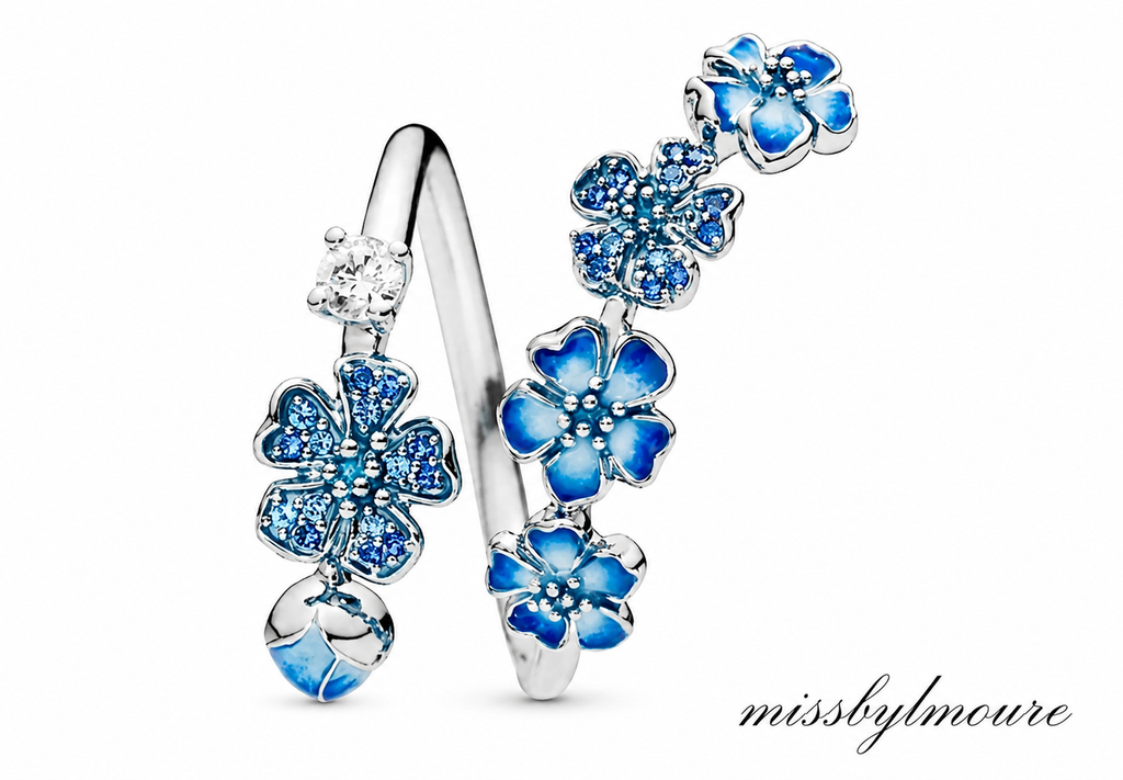 MIDNIGHT BLOSSOM RING