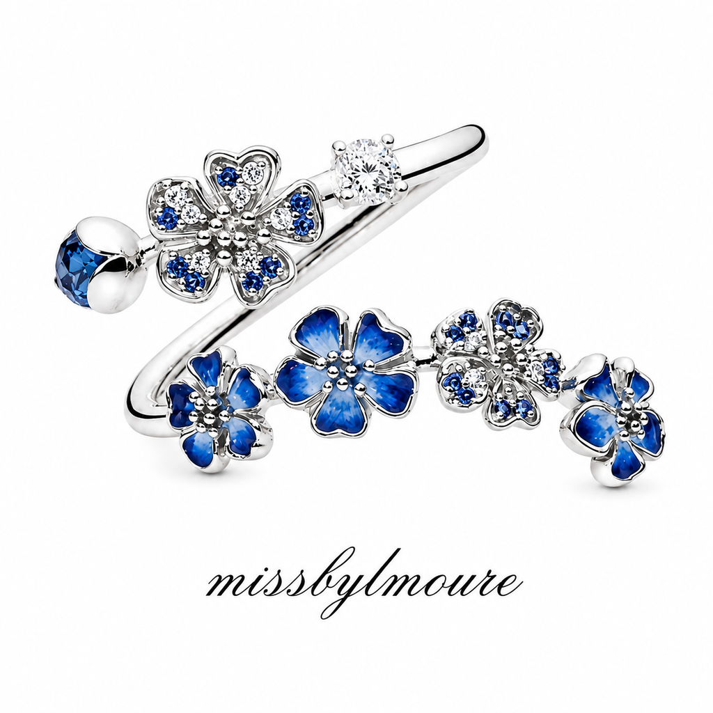 MIDNIGHT BLOSSOM RING
